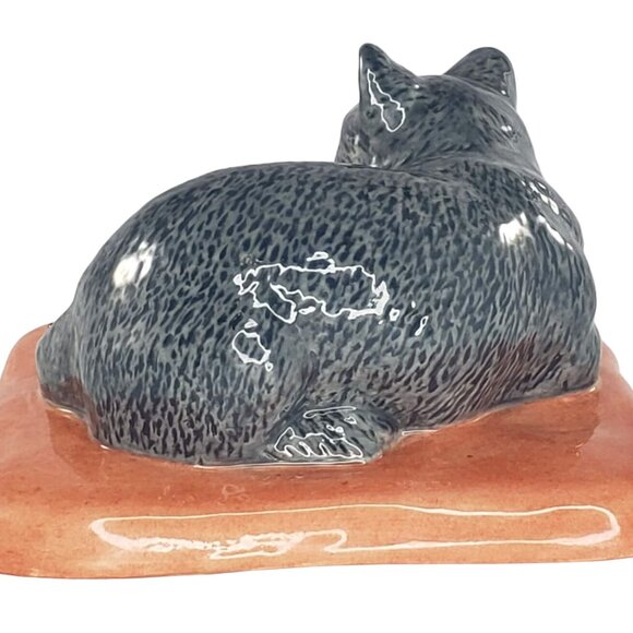 Royal Doulton British Shorthair Cat Figurine Animals HTF EUC - Picture 3 of 5